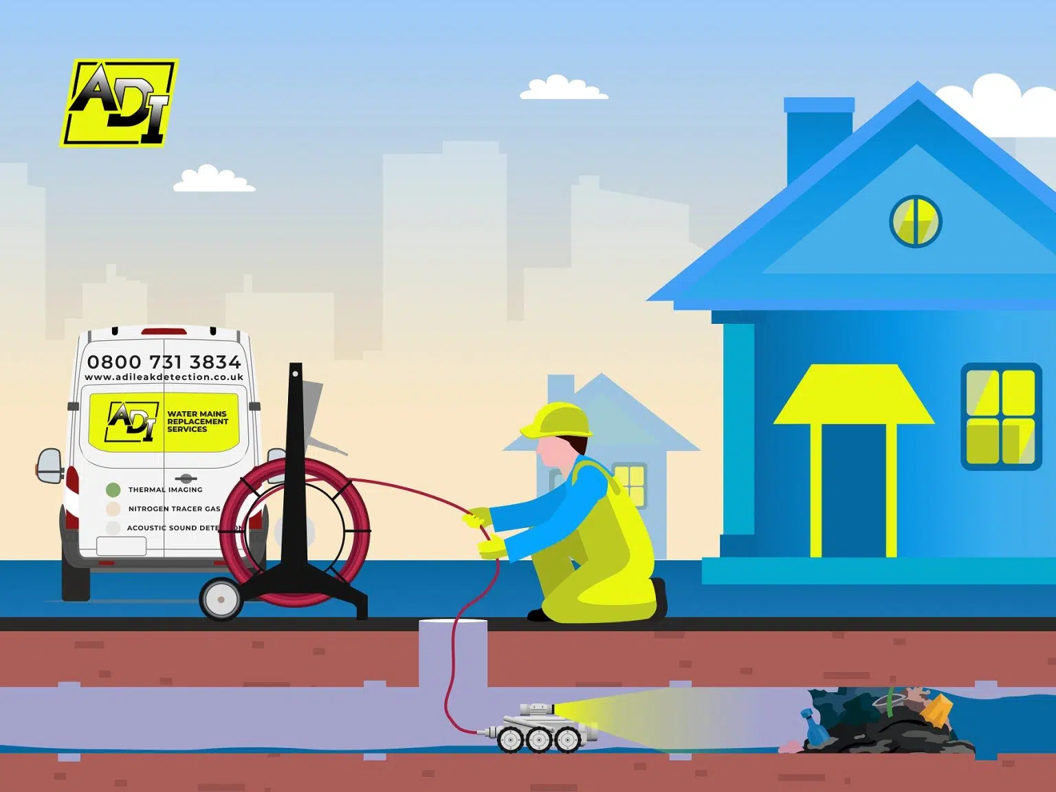 Drainage CCTV Surveys & Investigations Heswall